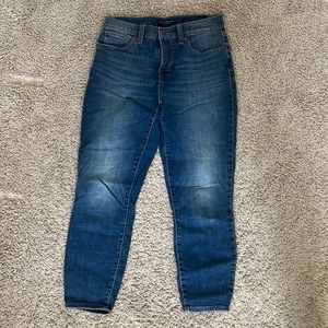 Lucky Brand cropped mid rise Ava jeans
